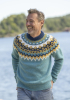 "Kraft" genser- Viking Design 2329-1B Kit - XS-XXL - Viking Wool