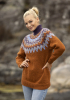 "Kraft" genser- Viking Design 2329-1i Kit - XS-XXL - Viking Wool