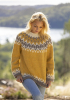 "Leandra" genser - Viking Design 2330-2B Kit - XS-XXL - Viking Wool