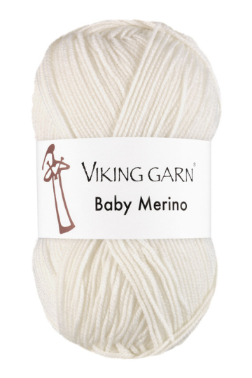 Viking Baby Merino - 200 Hvid