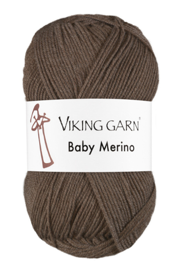 Viking Baby Merino - 208 Brunmeleret