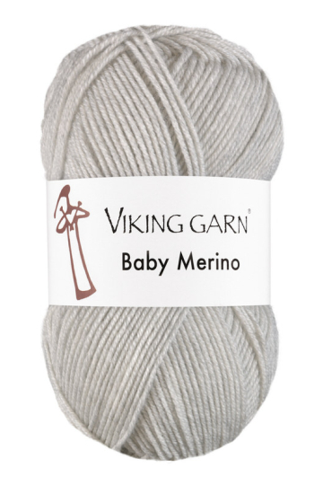 Viking Baby Merino - 212 Perlegrå