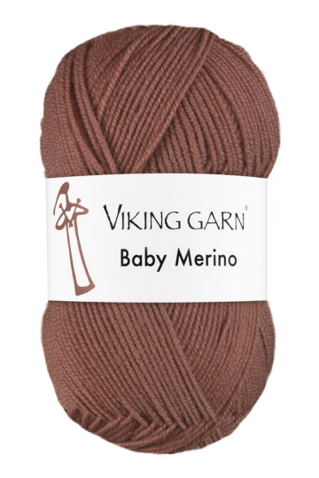 Viking Baby Merino - 255 Rødbrun