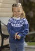 "Hjerte" Genser- Viking Design 2424-2D Kit - 1 - 8år - Viking Baby merino