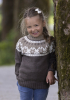 "Harepus - kanin" Genser- Viking Design 2424-6A Kit - 1 - 8år - Viking Baby merino 