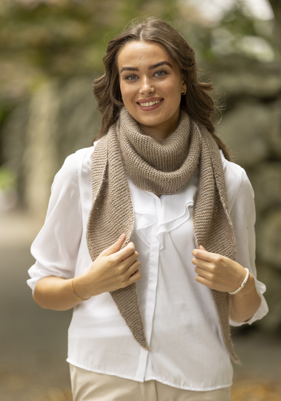 "allegra" Tørklæde Viking Design 2425 13c Kit 100 180cm Viking Bjørk Viking Kid Silk Fra Viking
