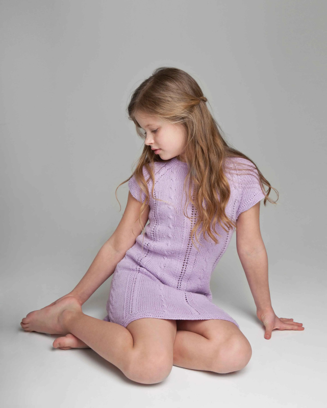 "Kjole" Viking Design 1203-5 Kit - 2 - 12 år - Viking Bjørk, fra Viking