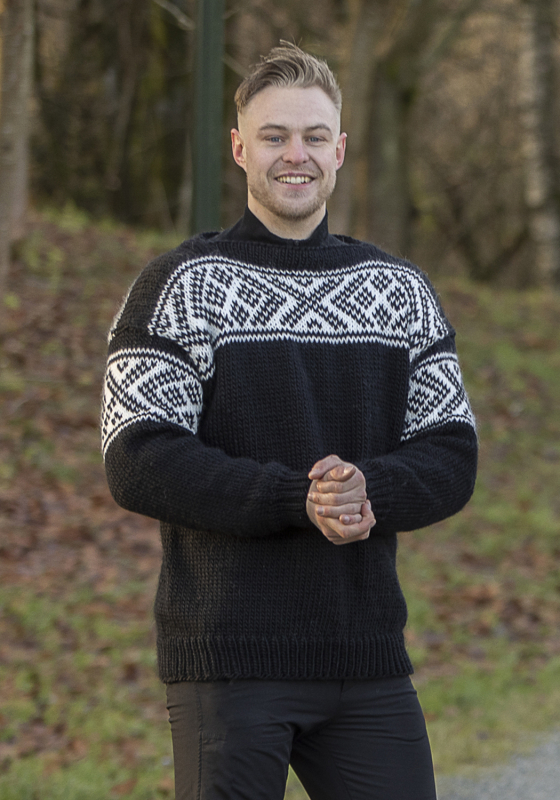 "Seredal dreng" genser- Viking Design 2402-4 Kit - XS-XXL - Viking Snorre, fra Viking