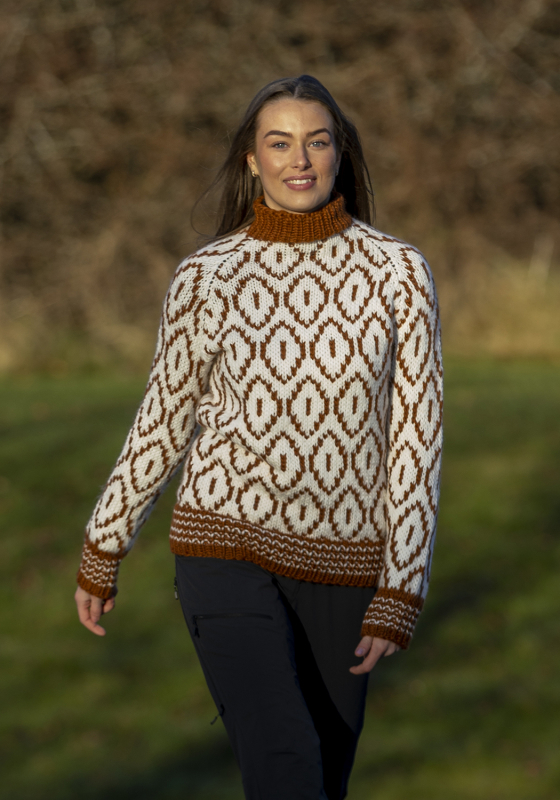 "Terkel" genser- Viking Design 2402-10B Kit - XS-XXL - Viking Snorre, fra Viking