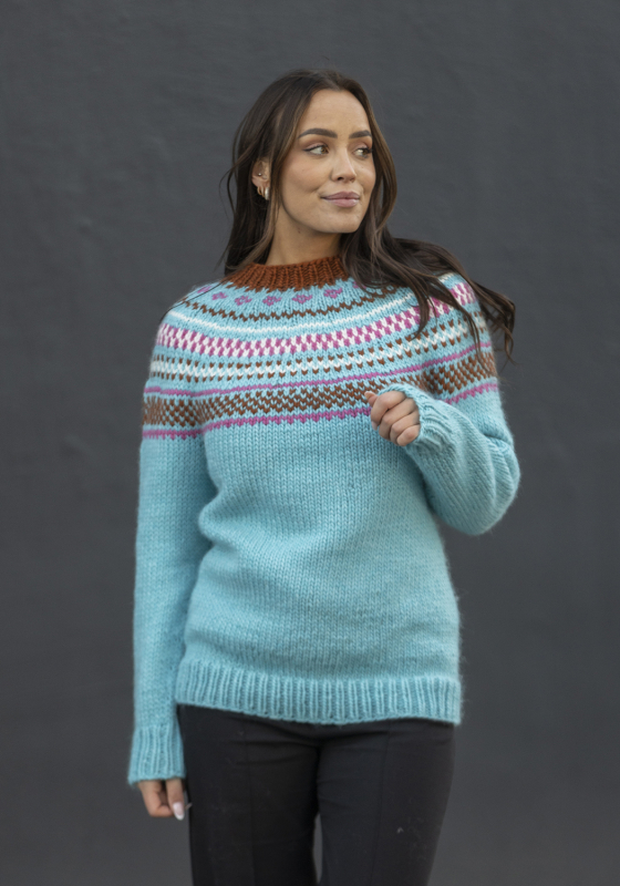 "almine" Genser- Viking Design 2403-4a Kit Xs-xxl Viking Snorre Fra Viking