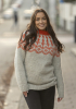 "Emila" genser- Viking Design 2403-8 Kit - XS-XXL - Viking Snorre