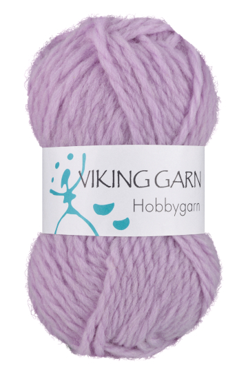 Viking Hobbygarn 967 Lys lilla
