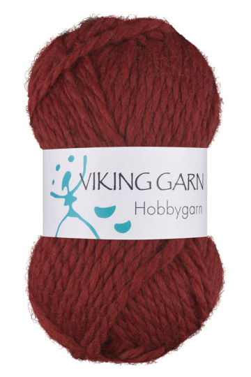 Viking Hobbygarn 955 Roserød