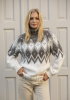 "White lightning" genser- Viking Design 2426-2 Kit - XS-XXL - Viking Snorre