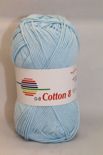 G-B Cotton 8/4 - 1541 Lyseblå