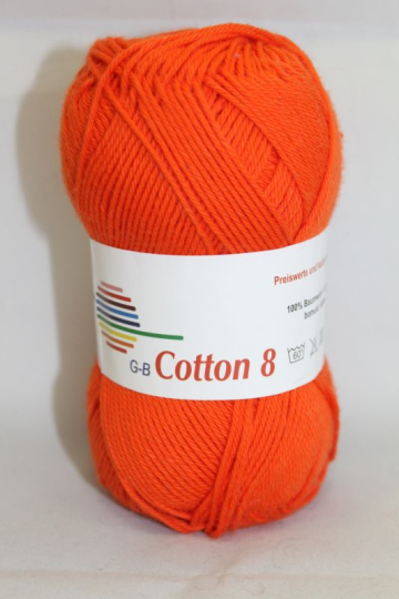 G-B Cotton 8/4 - 1710 Orange