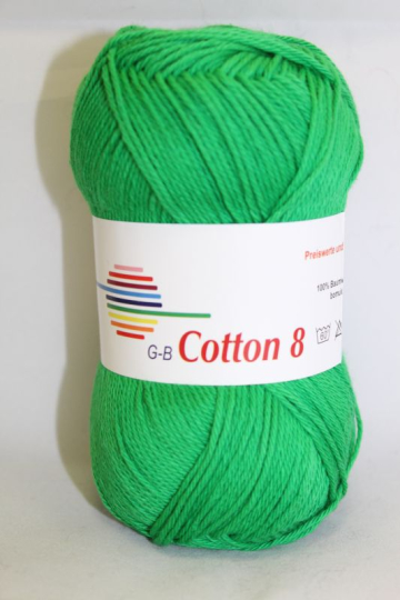 G-B Cotton 8/4 - 1451 Grøn