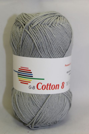 G-B Cotton 8/4 - 1450 Grå