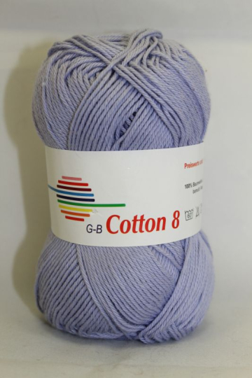 G-B Cotton 8/4 - 1435 Lys lilla