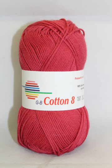 G-B Cotton 8/4 - 1091 Hindbær