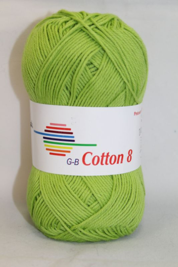 G-B Cotton 8/4 - 1423 Lysegrøn