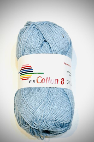 G-B Cotton 8/4 - 1420 Blå