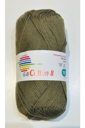 G-B Cotton 8/4 - 1424 Oliven