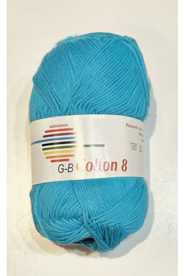 G-B Cotton 8/4 - 1520 Turkis