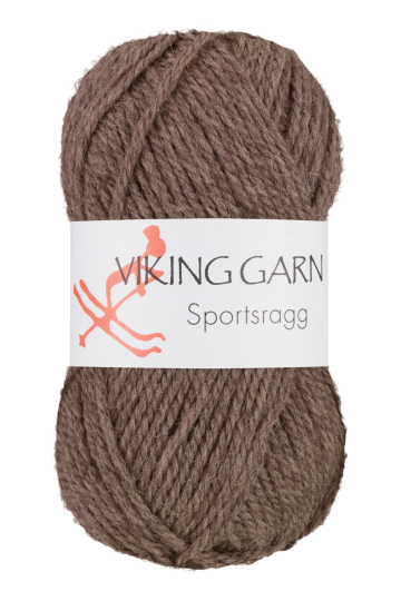 Viking Sportsragg - 519 Lys brun