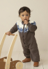 "Traktor" Heldragt - Viking Design 2314-1 Kit - 3 - 48 mdr - Viking Baby merino
