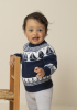 "Båd" Genser - Viking Design 2314-6A Kit - 1 - 8 år - Viking Baby merino