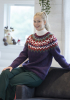 "Kraft" genser- Viking Design 2334-3C Kit - XS-XXL - Viking Wool