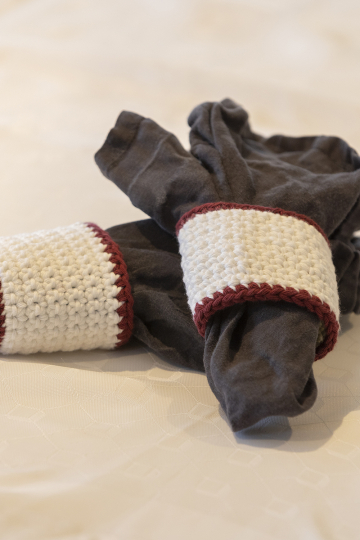 Kaspara 2 Servietringe - viking design 2334-12 kit - 16 x 6 cm - viking vår