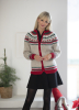 "Nellik" julecardigan - Viking Design 2032-6 Kit - XS-XXL - Viking Eco Highland Wool