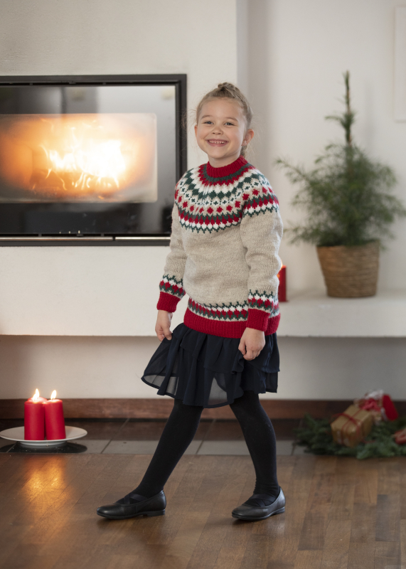 "nellik" Julegenser Viking Design 2032 Kit Viking Eco Highland Wool Fra Viking
