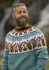 "Hjorte" Genser - Viking Design 2336-8C Kit - XS-XXL - Viking Eco Highland Wool