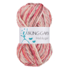 Viking Hobbygarn 983 multi rød