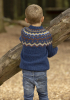 "Åke" genser- Viking Design 2332-1B Kit - 2-12 år - Viking Wool