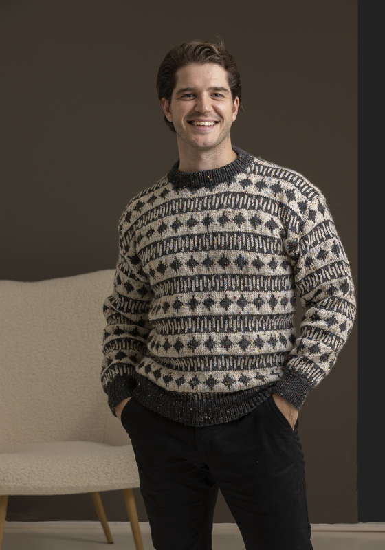 "grøde" Genser Viking Design 2338 Kit Xxxl Viking Eco Highland Wool Fra Viking