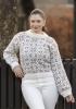 "Filippa" genser, kort model - Viking Design 2501-4 Kit - XS-XXL - Viking Wool