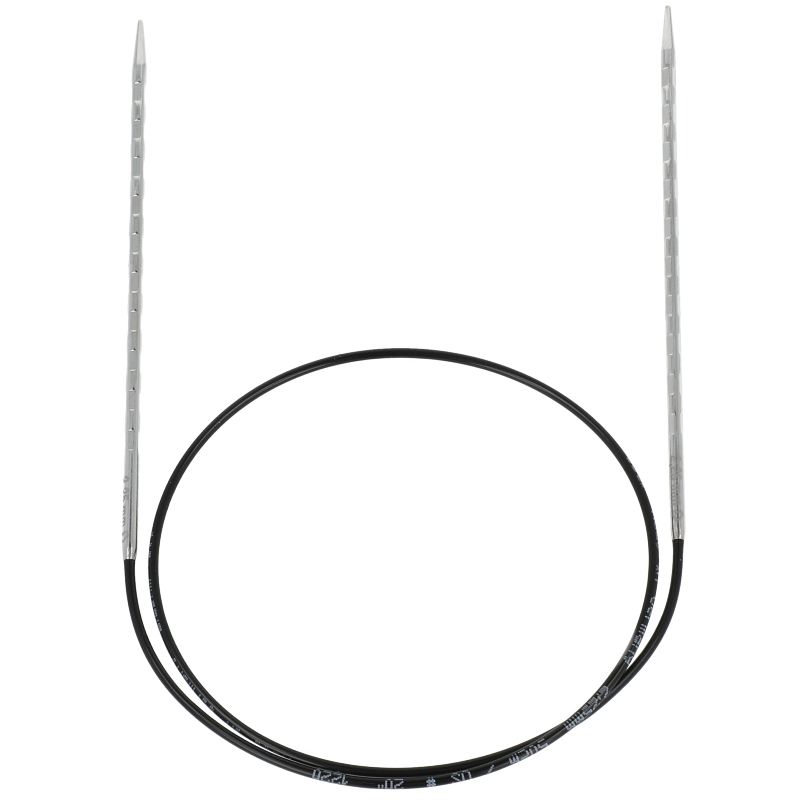 4,5 mm - Addi Black Novel Rundpinde 40 cm, fra Addi