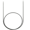 6 mm - Addi Black Classic Rundpinde 40 cm