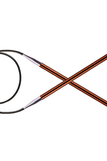 5,5 mm - Knitpro Zing Rundpinde 60 cm
