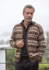"Tynnes" Kofte - Viking Design 2428-8 Kit - XS-XXXL - Viking Alpaca Storm
