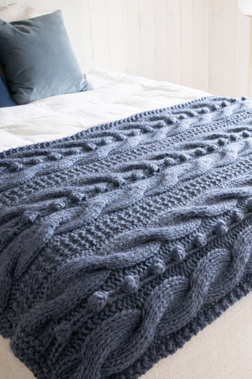 Ask tæppe - Viking Design 2427-1A Kit - 96 x 150 cm - Viking Snorre