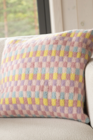 Ember pude - Viking Design 2427-12 Kit - 50 x 50 cm - Viking Alpaca Bris