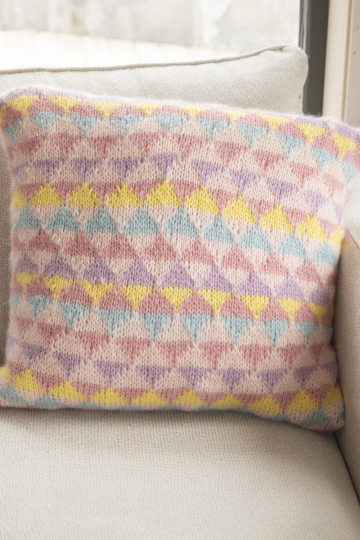 Emilda pude - Viking Design 2427-14 Kit - 50 x 50 cm - Viking Alpaca Bris