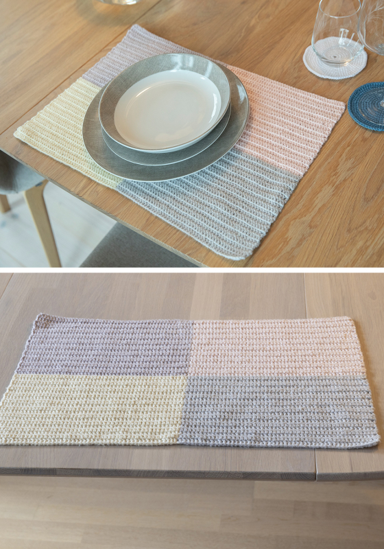 Ruter Dækserviet - Viking Design 2427-21B Kit - 45 x 30 cm - Viking Linus, fra Viking