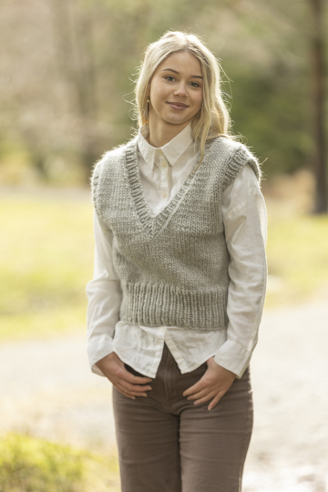 Tinka vest - Viking Design 2413-14 Kit - XS - XXL - Viking Lovikka