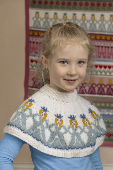 Marielle Hals  - Viking Design 2505-4A Kit - 2-12 År - Viking Alpaca Storm